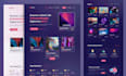 design nft website, crypto website, web3 website UI UX design in figma