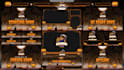 do animated twitch stream overlay, kick, twitch logo, panels, screens, alerts