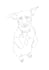 create one line art simple outline vector picture from photo