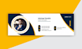 design a professional HTML clickable email signature