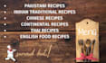 write food recipes, cooking recipes articles for cookbooks and blogs