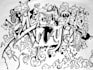 draw doodle art name or merch design