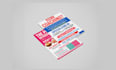 design professional and clean business flyer