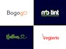 create eye catching attractive text based logo