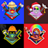 make amazing cartoonish 2d nft art