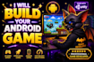 develop a hyper casual 2d android game in unity with c sharp