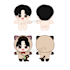 design cute custom doll chibi character for you