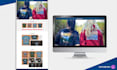 design responsive landing page website