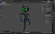 rig your character in mixamo for blender ik