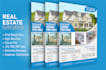 design professional real estate flyer and banner