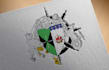 design a custom emblem, family crest, coat of arms logo
