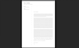 produce concise CV and cover letter templates