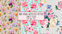 design seamless watercolor patterns hand drawn
