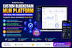 build custom blockchain MLM platform with real time commission tracking