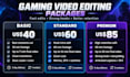 do funny gaming video editing for youtube and tiktok