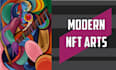 create modern nft arts