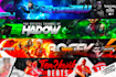 design a youtube banner and logo