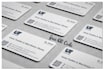 design an attractive business card with a qr code
