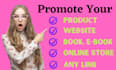 do promote your product in social media
