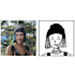 draw custom digital notion style avatar portraits