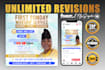do top notch business, event, church flyer