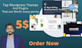 install and customize themeforest wordpress theme and website