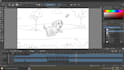 teach you how to create 2d animation using krita