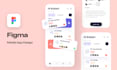 mobile app design in figma