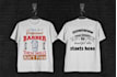 do creative typography and custom graphic t shirt design