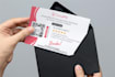 thank you card modern design for you product