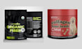 design premium supplement label and product packaging