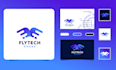 create a professional startup, tech, blockchain, and crypto logo design