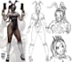 draw character art, character design, concept art for you