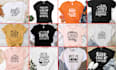 do custom typography t shirt design