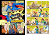 do superhero comic page