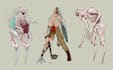 draw character design, dnd concept art or illustration