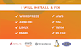 fix problems of cpanel, dns, hosting etc