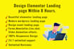build wordpress websites and landing pages with elementor pro