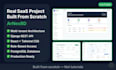 build a saas web application with django rest API and react