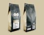 create a coffee bag design with your logo