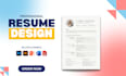 create a modern ats friendly resume, CV and cover letter