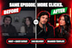 design a high ctr podcast thumbnail for your youtube video episodes