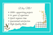 seo copywrite articles and blog posts for website