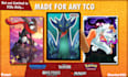 design custom sleeves for any trading card game
