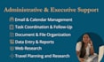 be your monthly executive virtual assistant