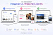develop responsive websites and rest apis using PHP and nodejs