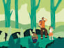 create modern vector illustration for brand, social media
