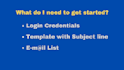 send emails manually one by one