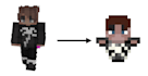 create a custom totem based on your minecraft skin