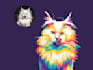 draw your pet into vector wpap pop art
